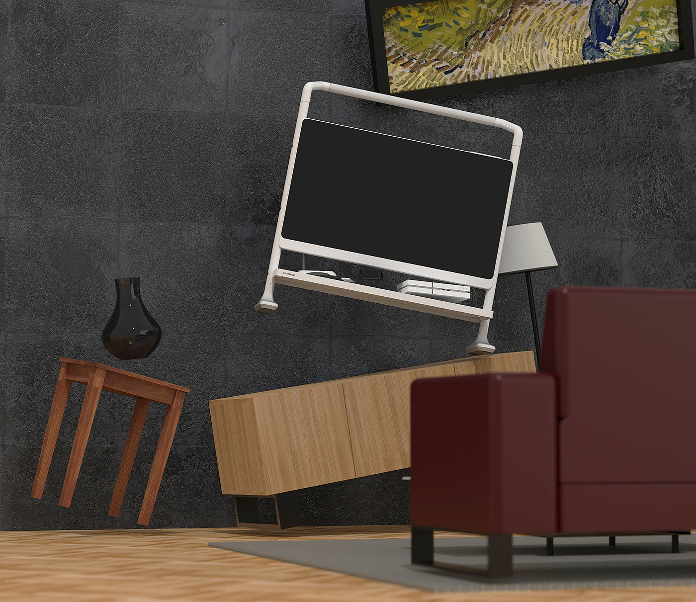 BARBAR，television，one，Intensification，