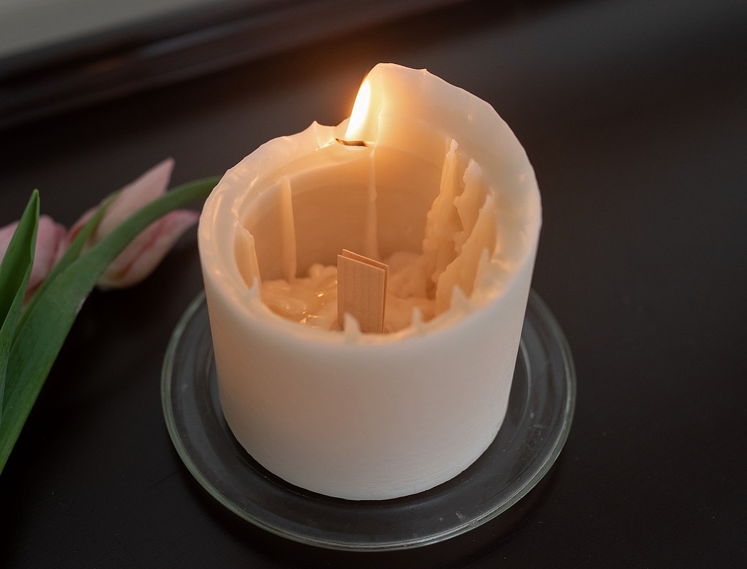 candle，Spiral wick，Dual purpose，