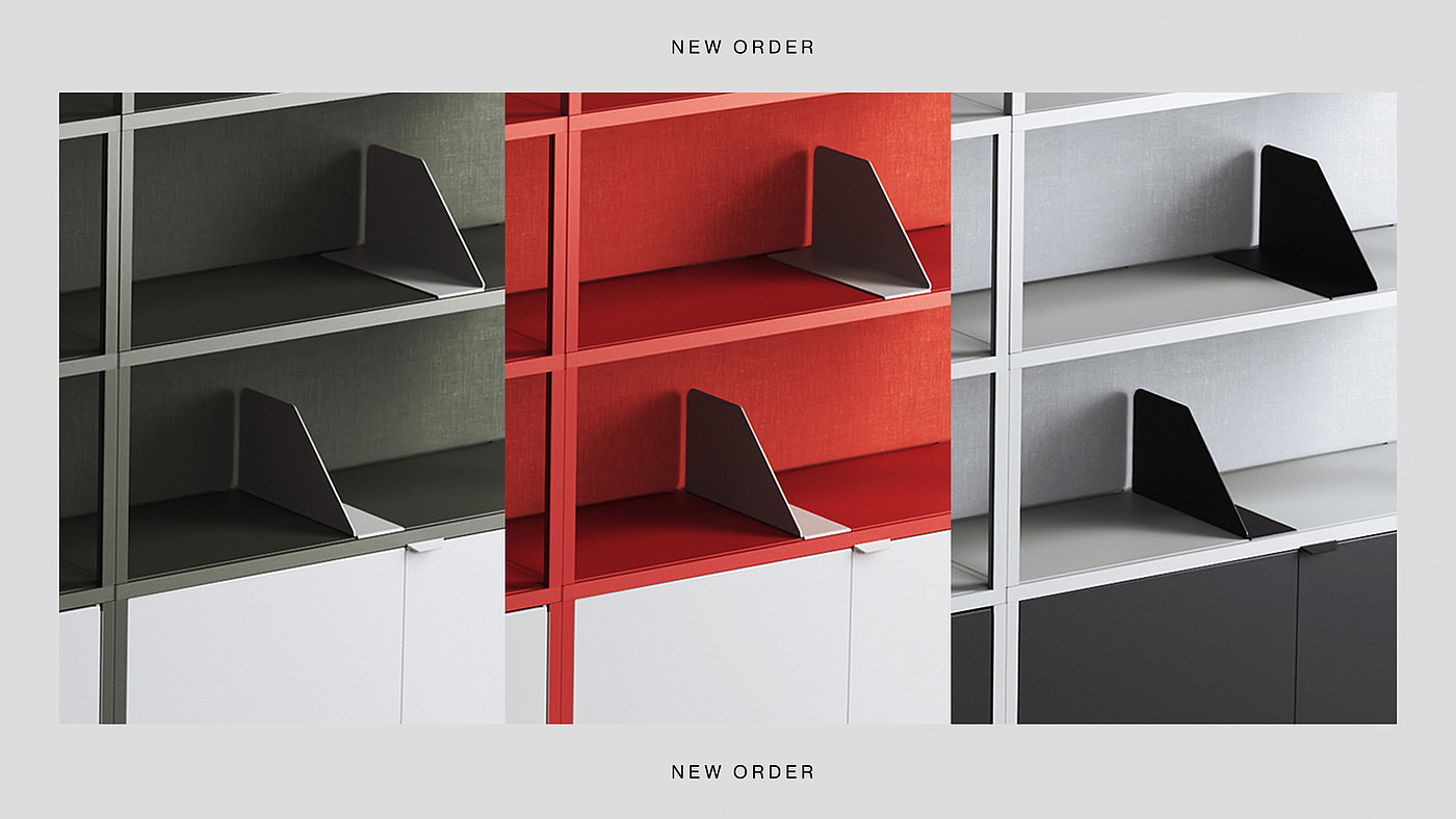 HAY - New Order，Frame CPH，Storage cabinet，goods shelves，