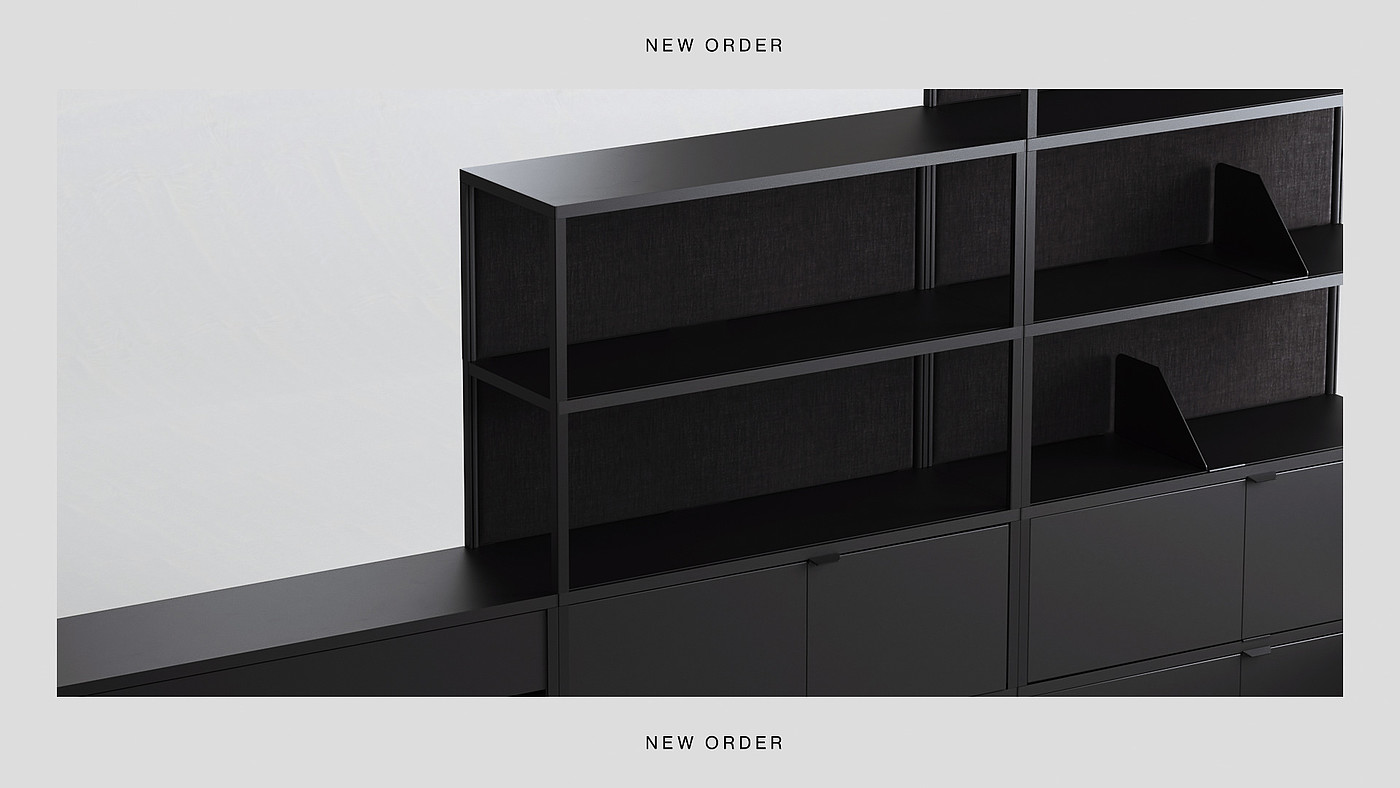 HAY - New Order，Frame CPH，收纳柜，货架，