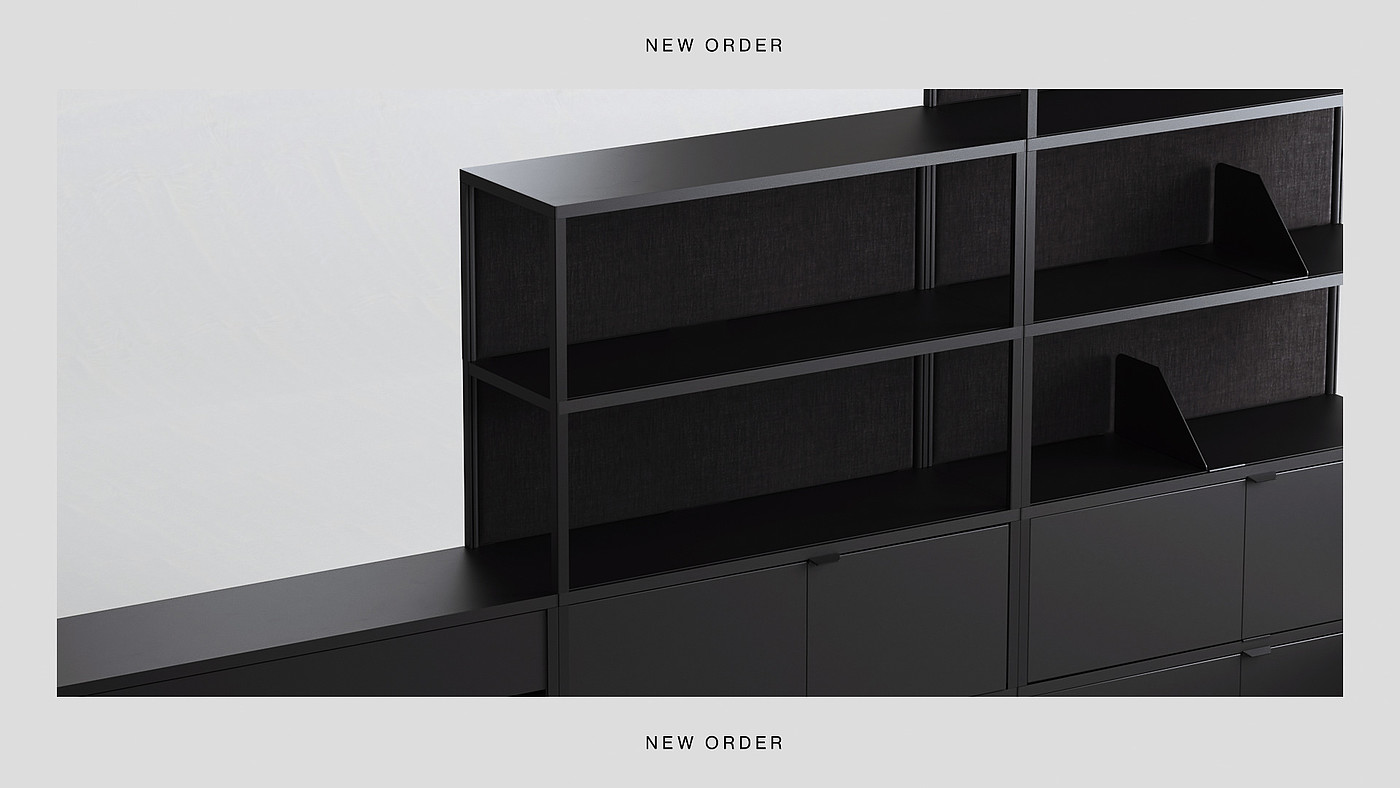 HAY - New Order，Frame CPH，Storage cabinet，goods shelves，
