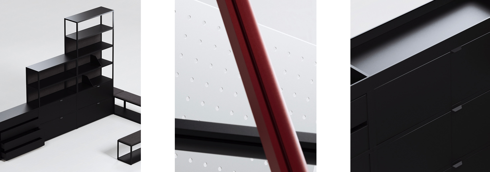 HAY - New Order，Frame CPH，Storage cabinet，goods shelves，