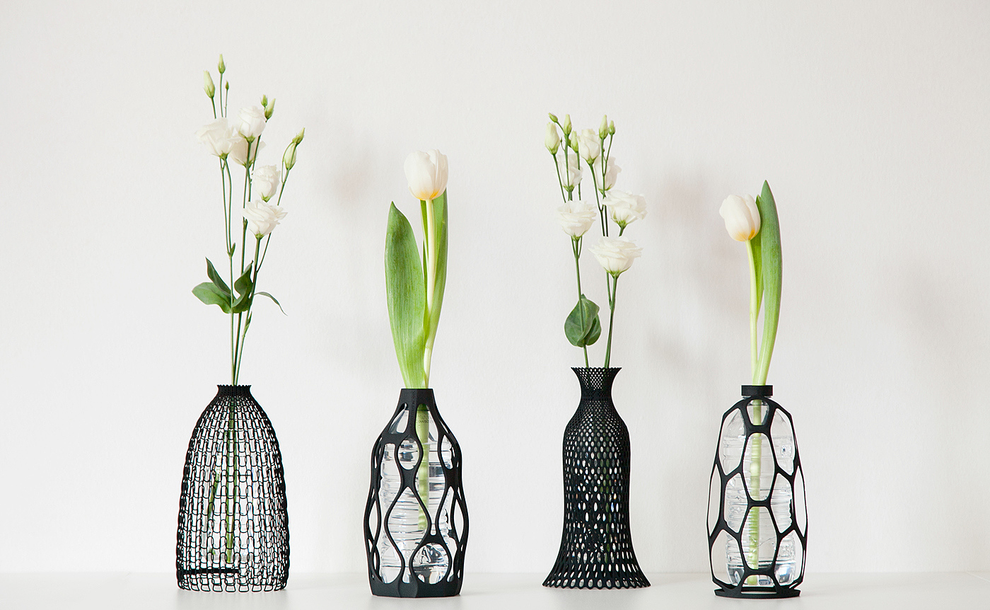 product design，industrial design，vase，3D printing technology，decorate，