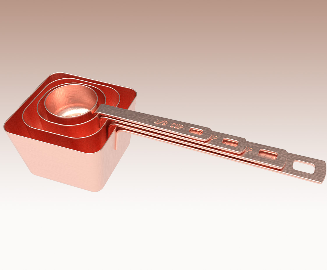 Measuring cup, gradient and unification, Kitchenware，