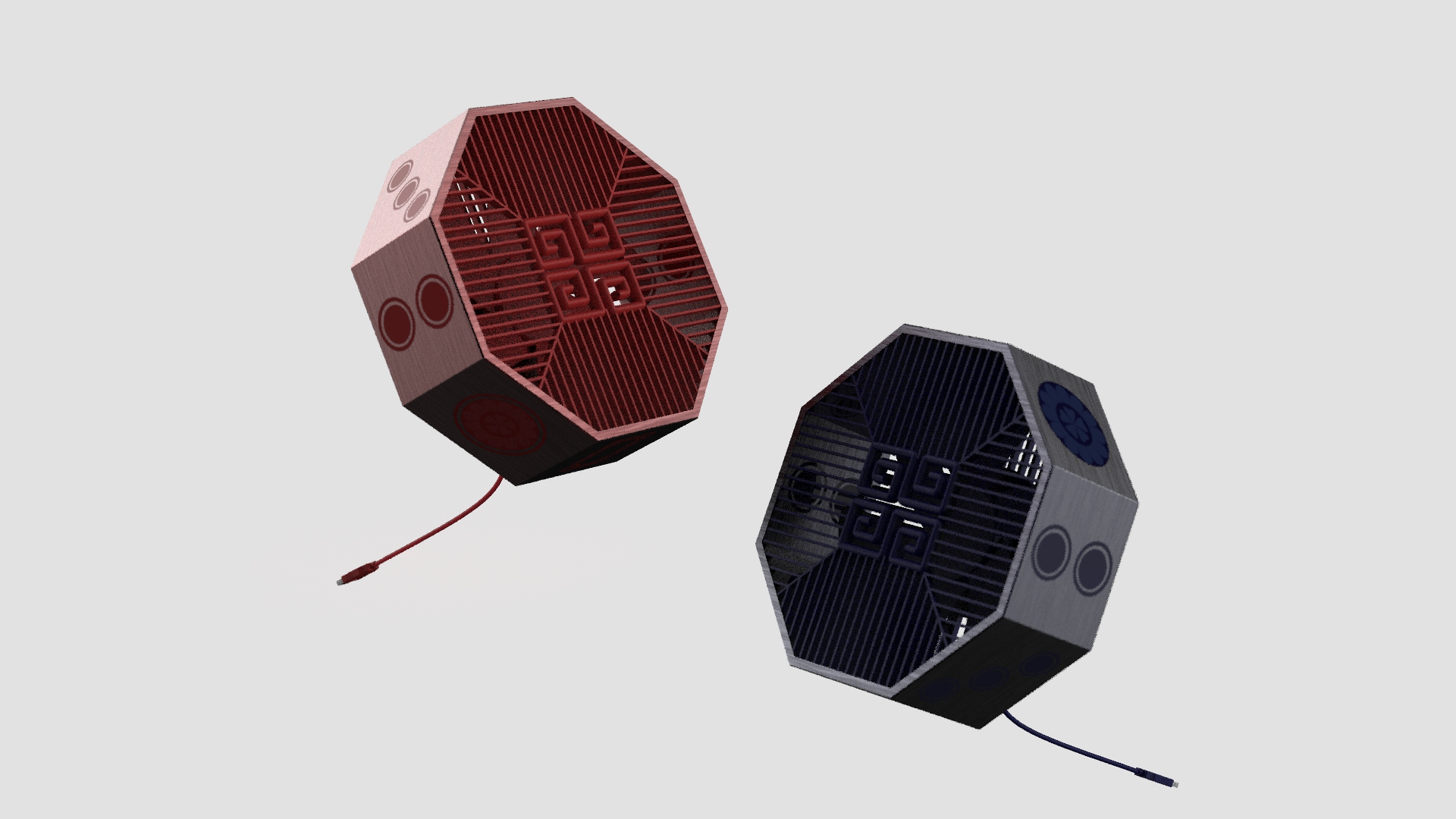 electric fan，Chinese style，Desktop electric fan，