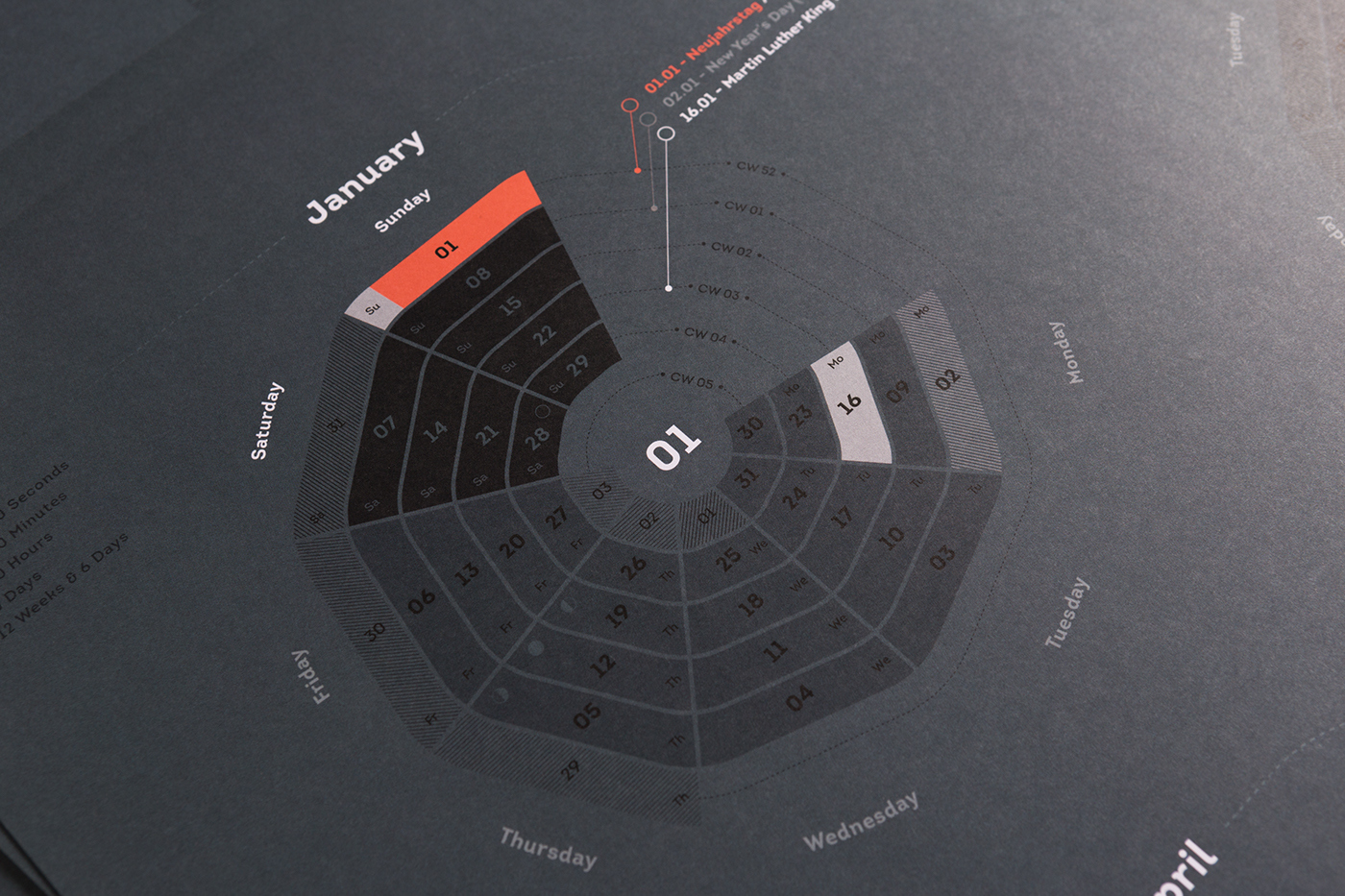 calendar，Design，originality，date，fashion，