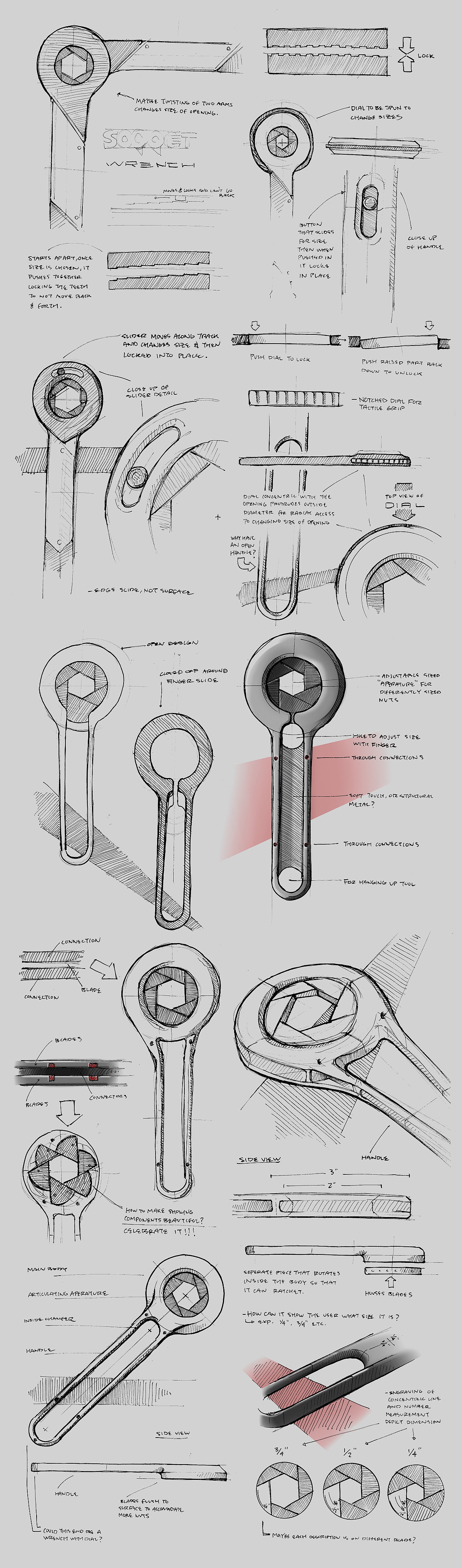 Wrench，tool，repair，originality，Design，