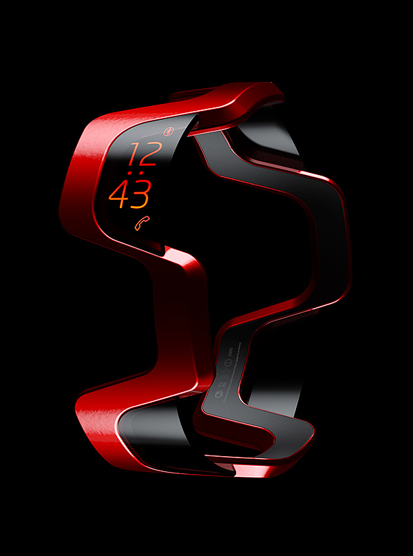 product design，Electronic equipment design，Electronic smart Bracelet，industrial design，