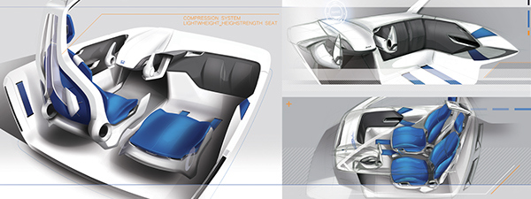 Interior design，automobile，traffic，industrial design，product design，