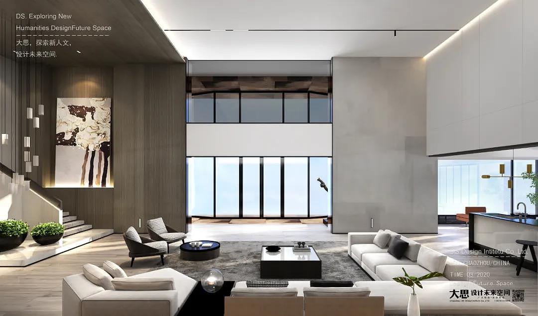 Interior design，Villa design，Building interior，Minimalist，Big thinking design，