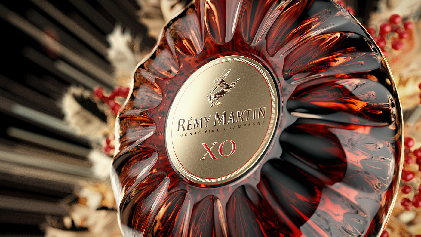 Cognac brandy，Rémy Martin，visual effect，