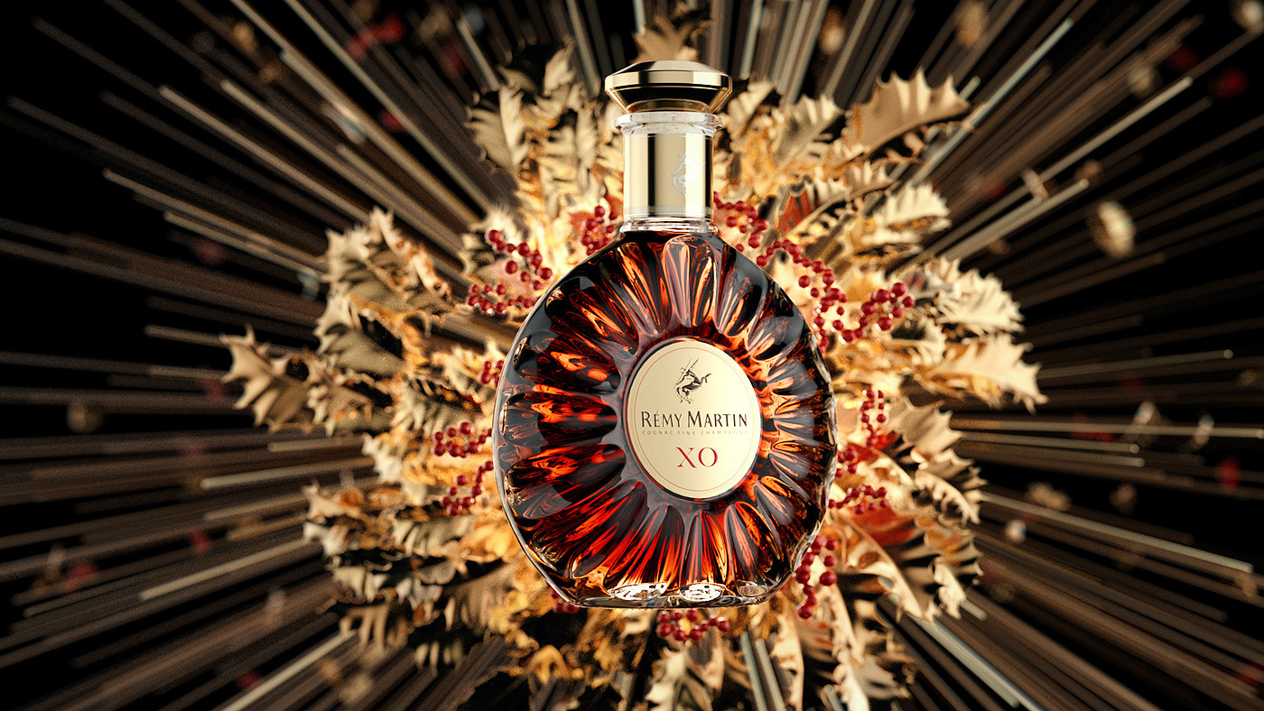 Cognac brandy，Rémy Martin，visual effect，