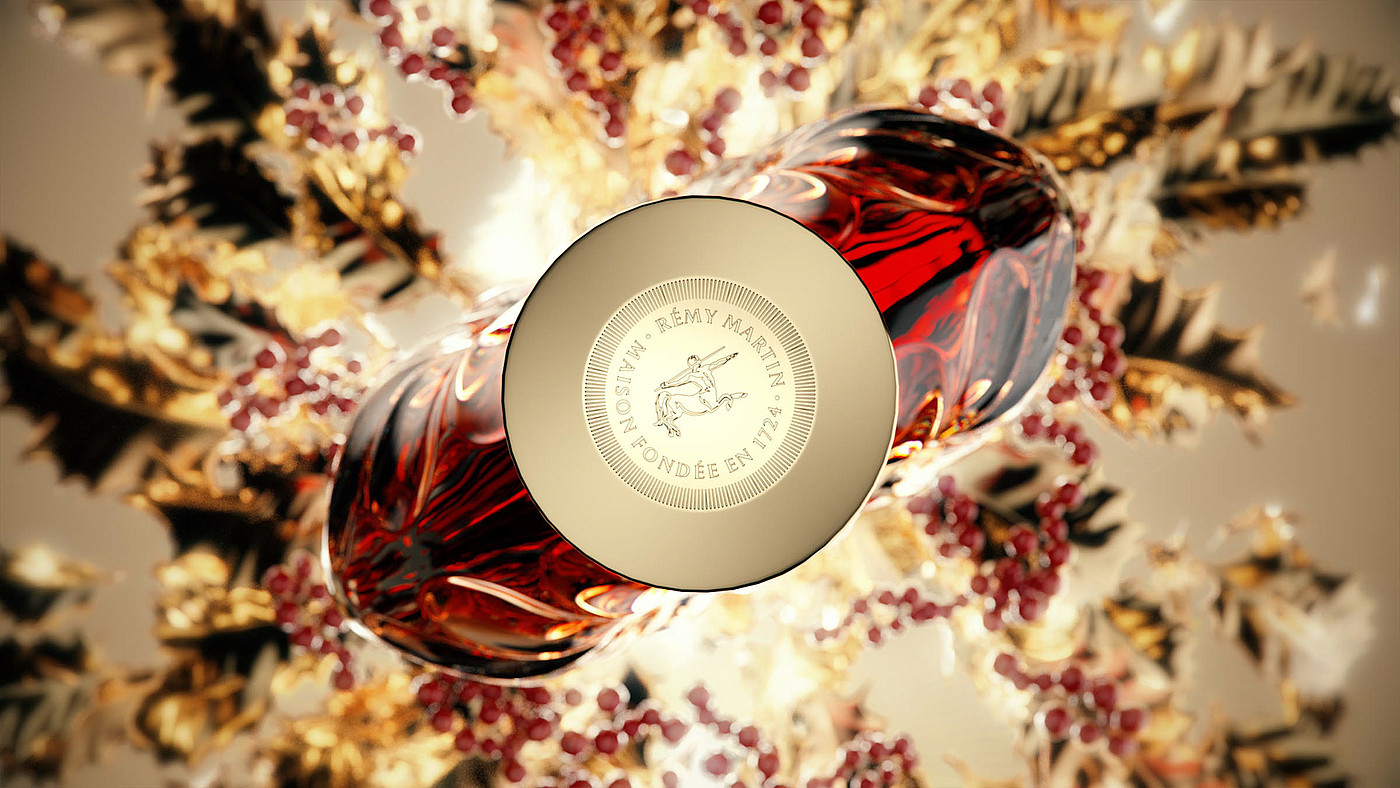 Cognac brandy，Rémy Martin，visual effect，