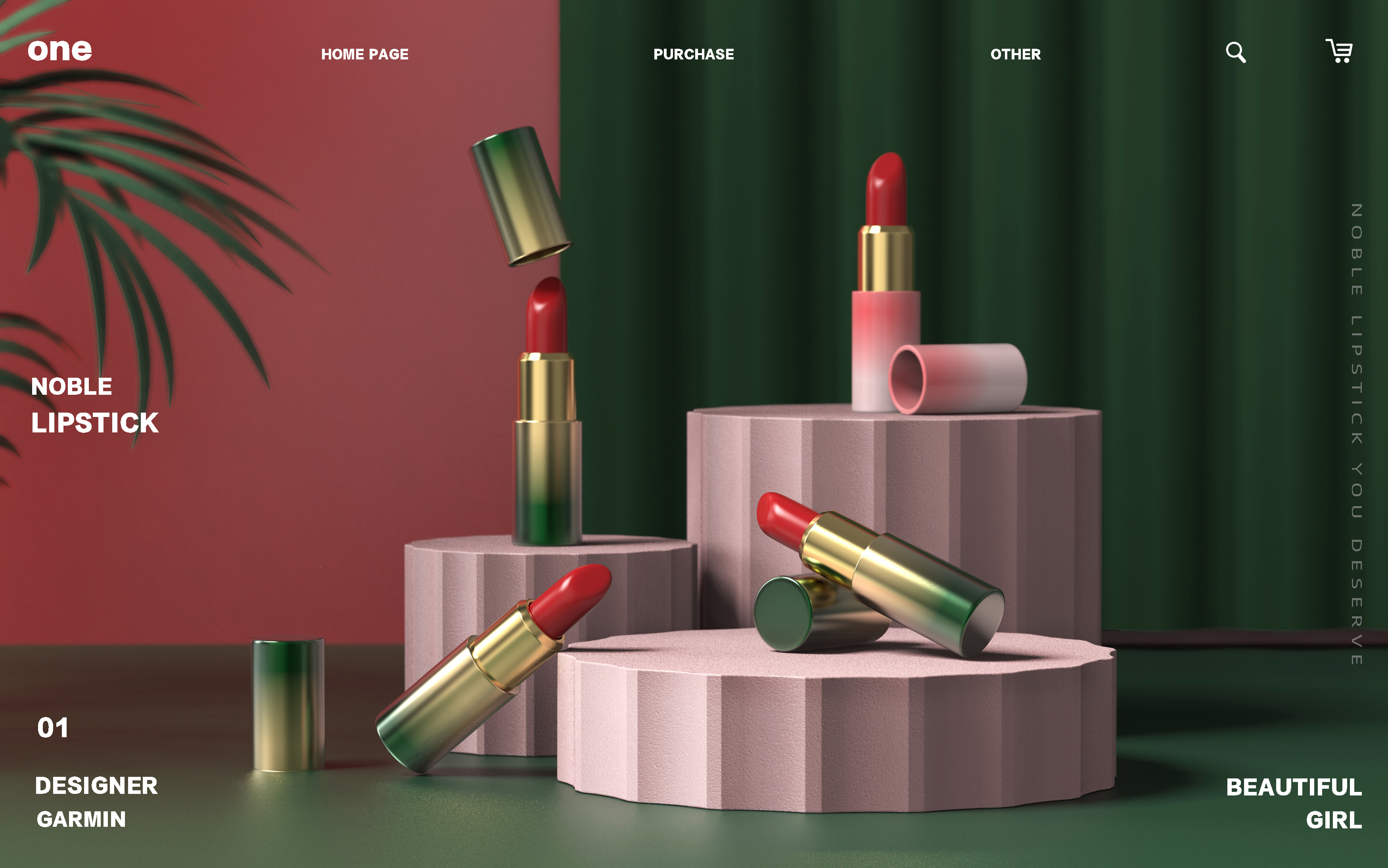 Humidifier，Water cup，headset，Coffee machine，automobile，Lipstick，Product rendering，