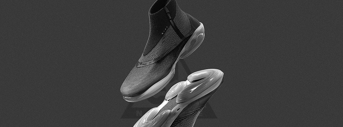 footwear，nike，concept，modeling，Render，