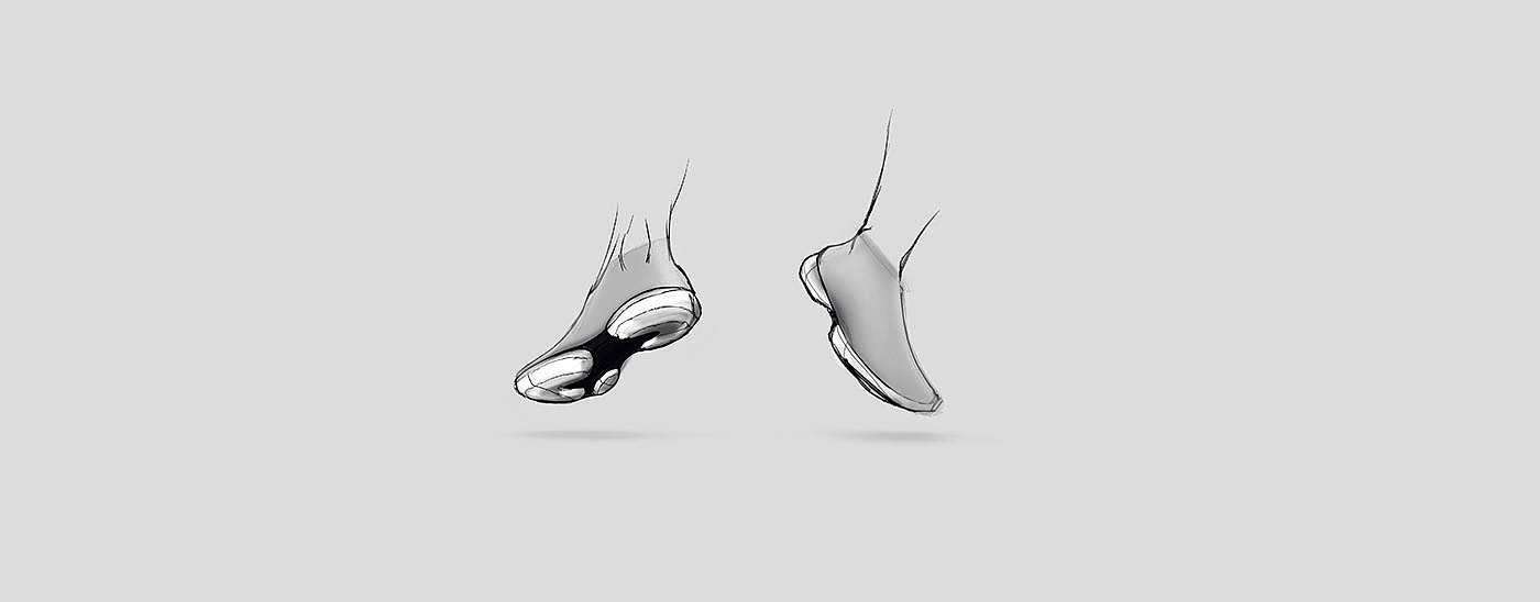 footwear，nike，concept，modeling，Render，