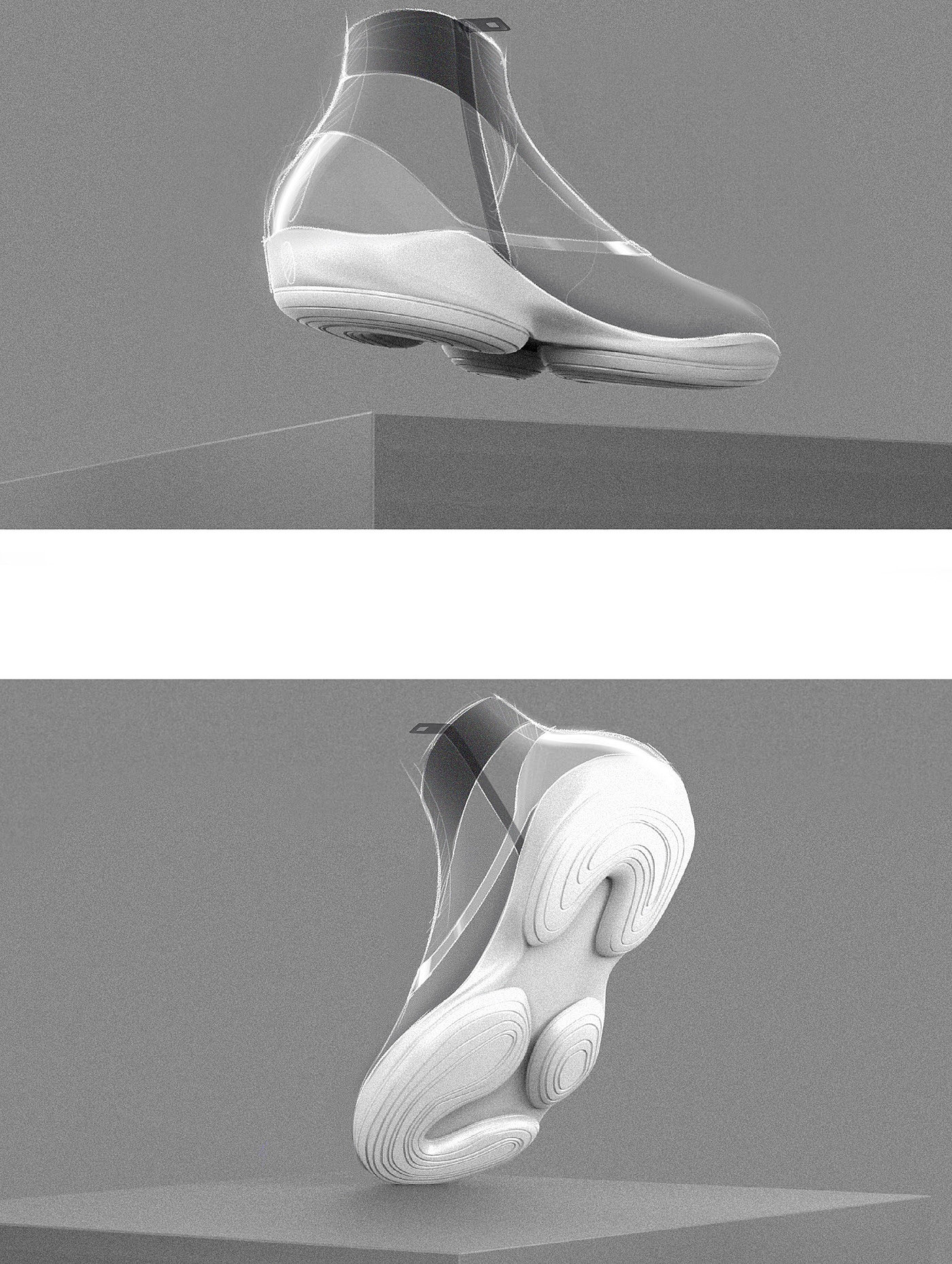 footwear，nike，concept，modeling，Render，