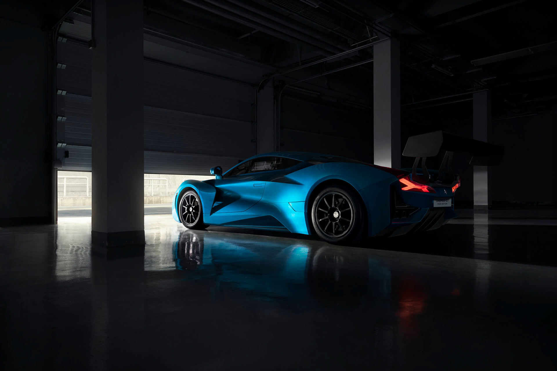 Sports car，competition，automobile，blue，