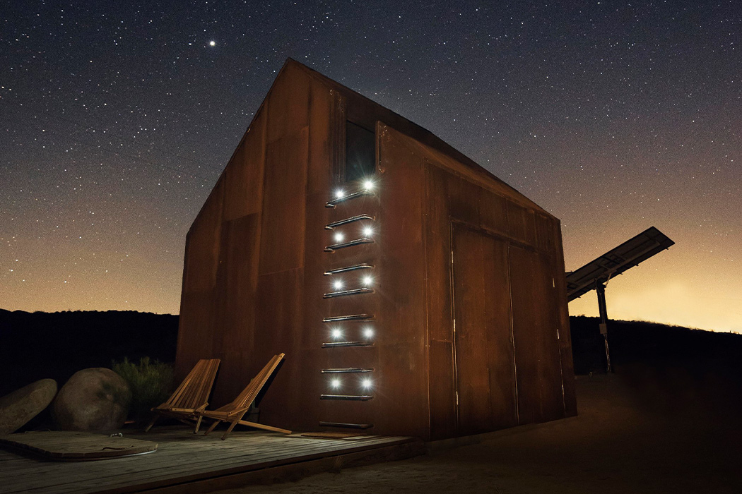 villa，Refurbishment，desert，starry sky，solar energy，