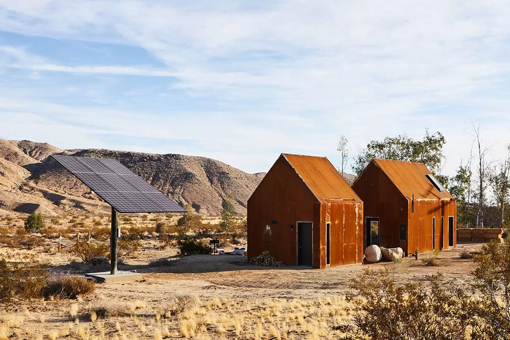 villa，Refurbishment，desert，starry sky，solar energy，