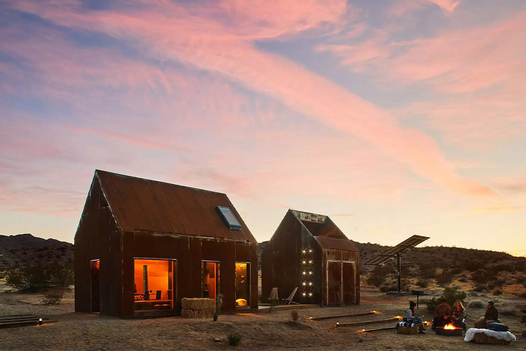 villa，Refurbishment，desert，starry sky，solar energy，