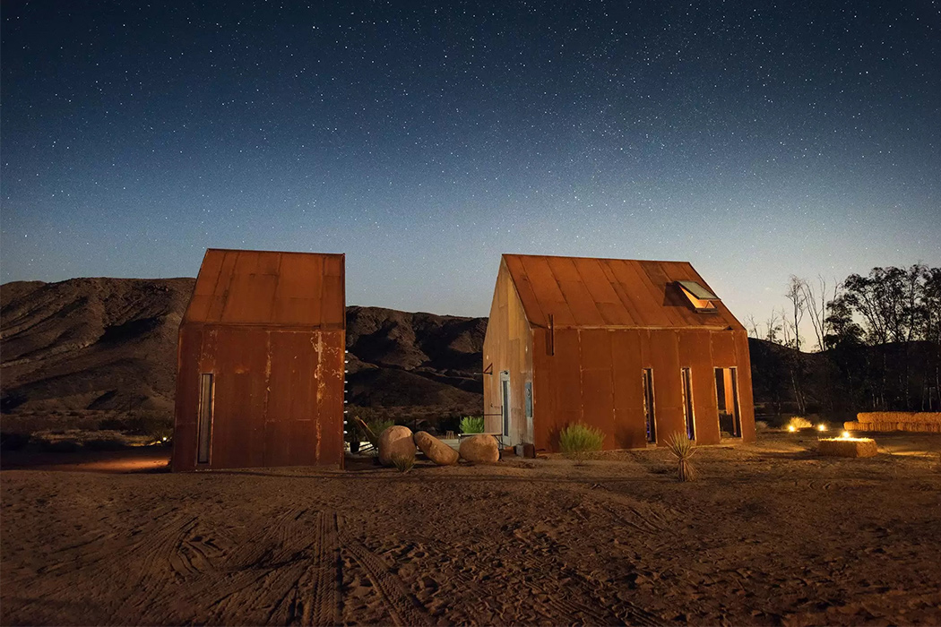 villa，Refurbishment，desert，starry sky，solar energy，