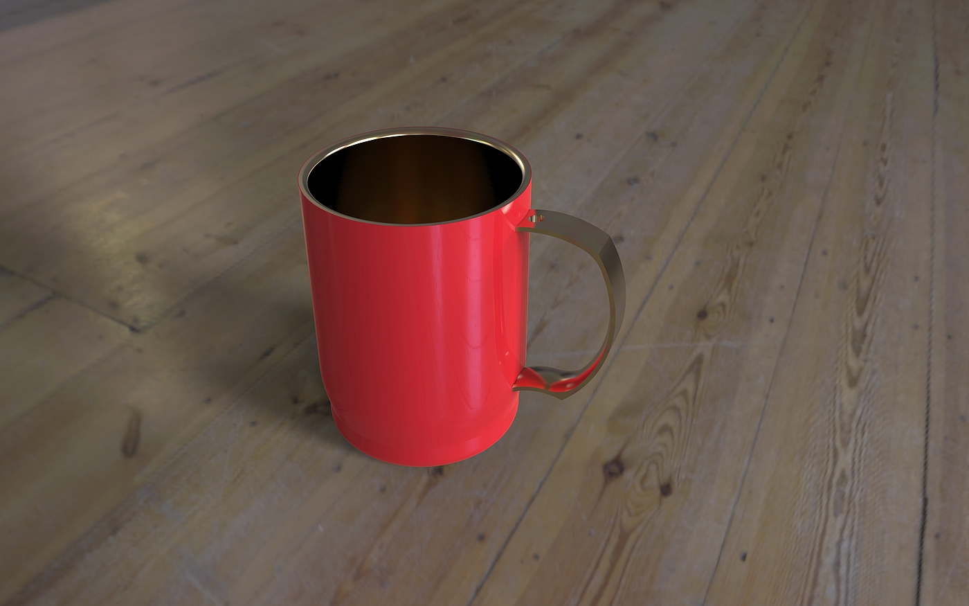 Cup modeling and rendering，