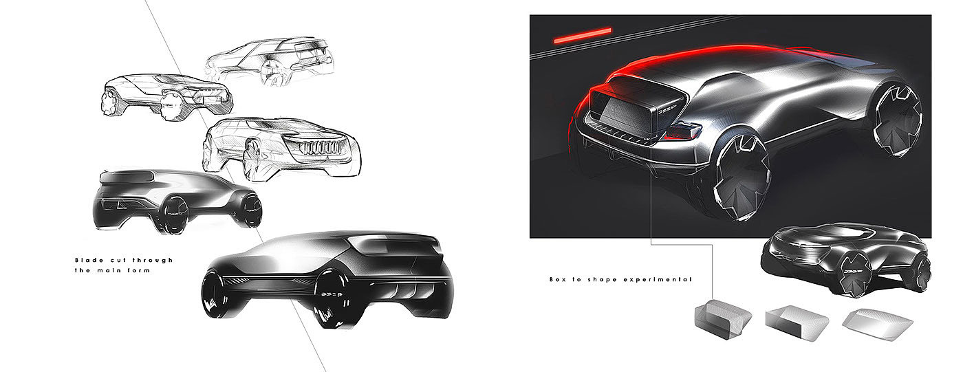 自动化设计，交通工具，吉普车，工业设计，产品设计，汽车，suv，