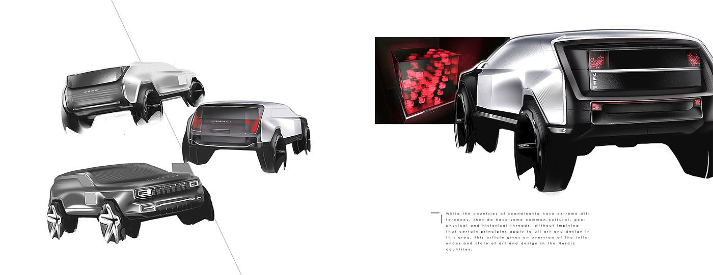 自动化设计，交通工具，吉普车，工业设计，产品设计，汽车，suv，
