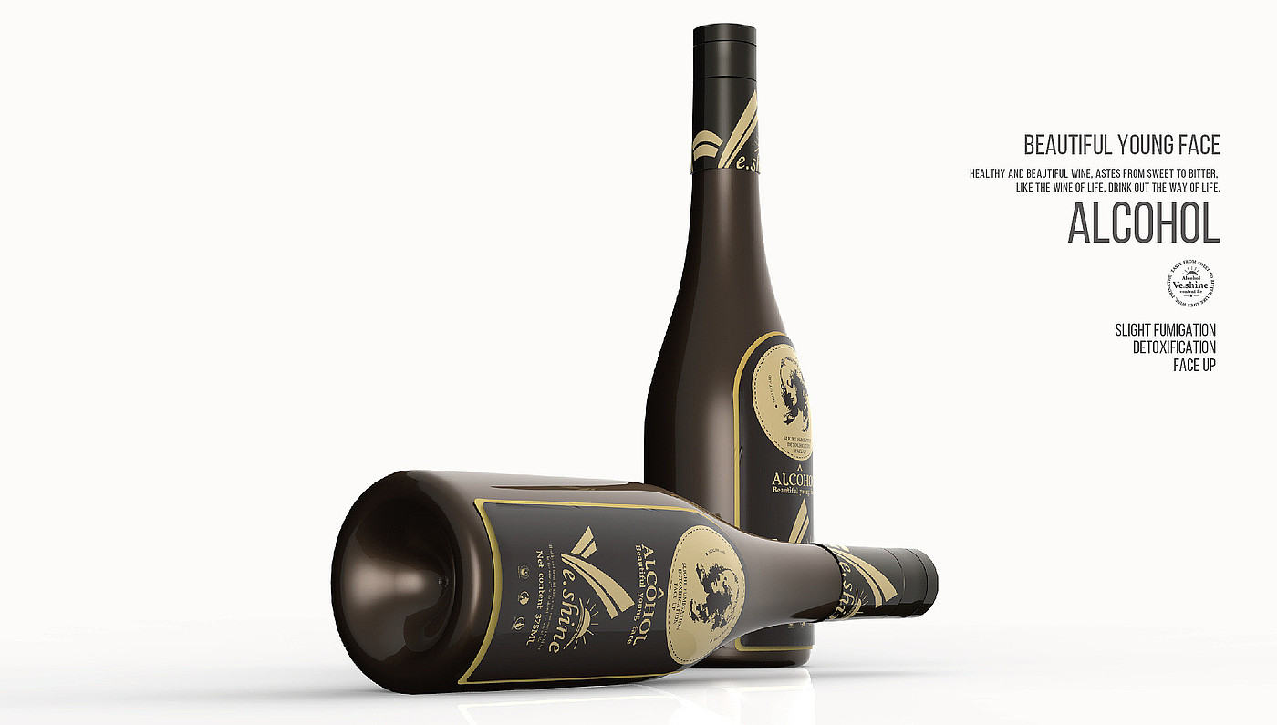 Red wine packaging design ｜ red wine logo design ｜ red wine design，