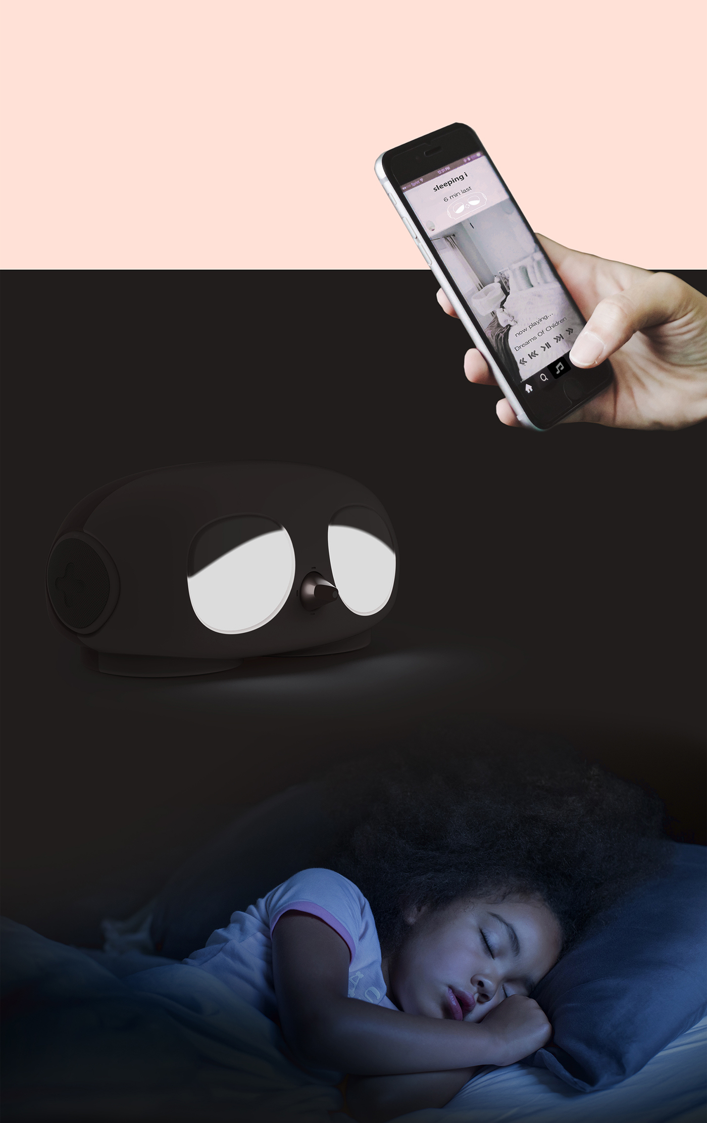 function，alarm clock，child，lighting，Design，originality，