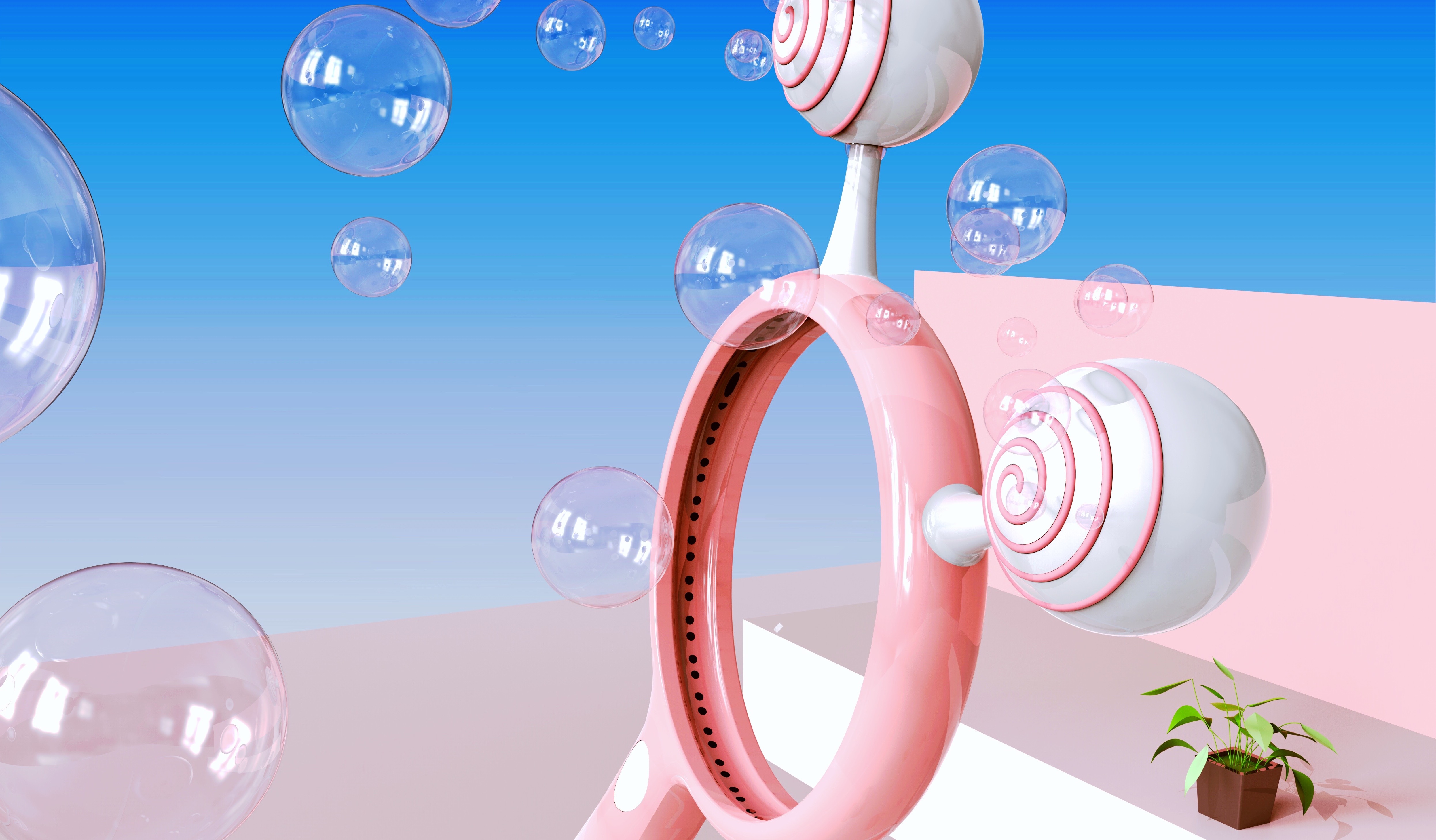 蜗牛仿生儿童泡泡趣味花洒