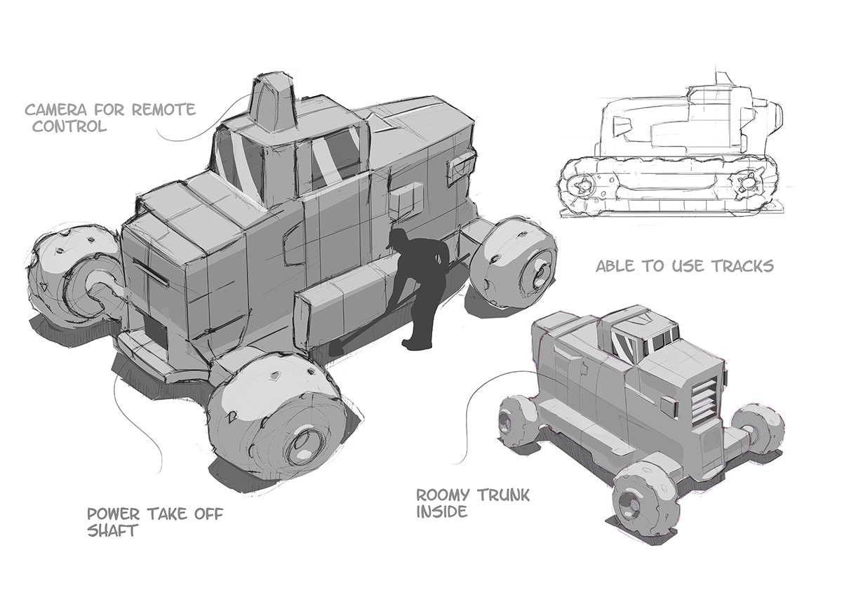 3D modeling，industrial design，Agriculture，Illustration，product design，