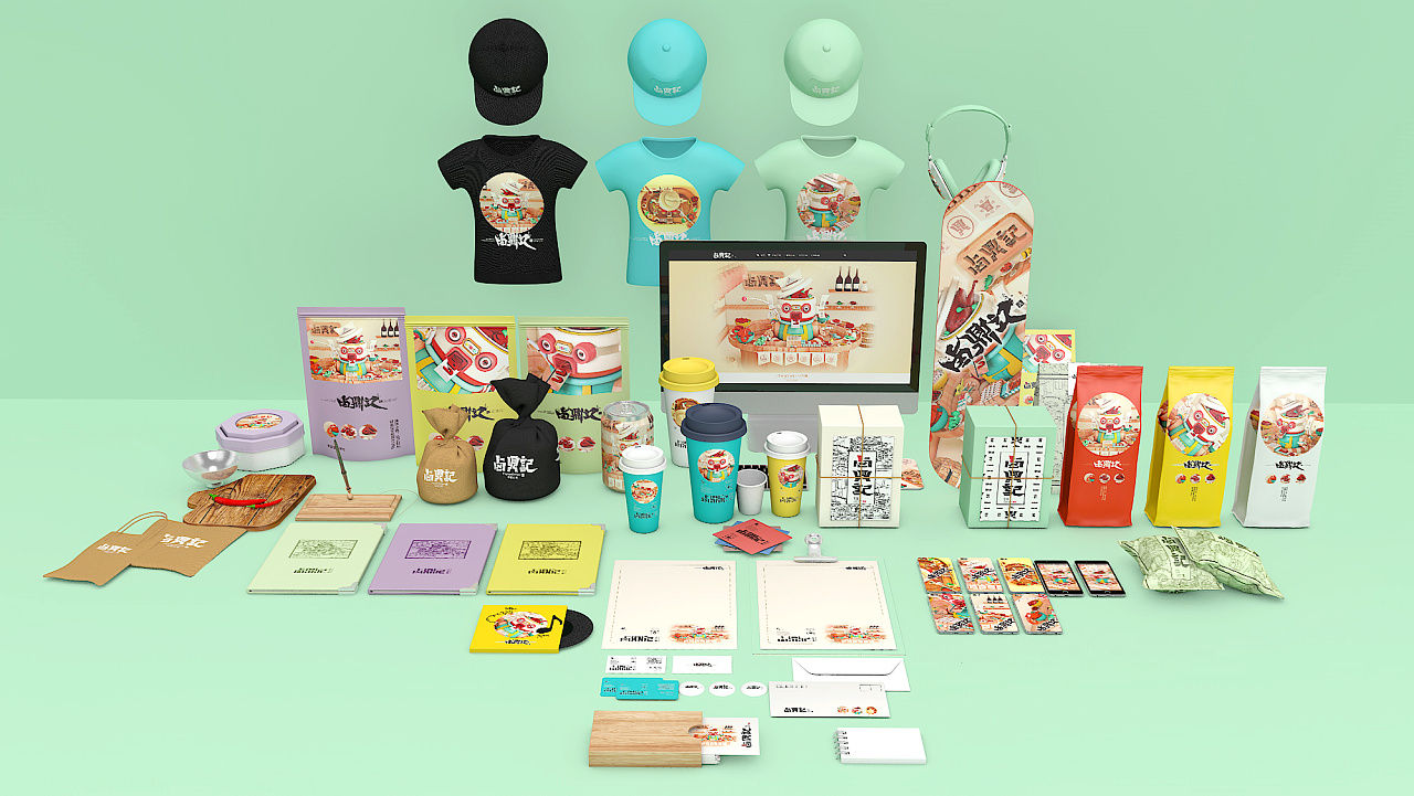 Corporate VI design / packaging design / corporate VI design，