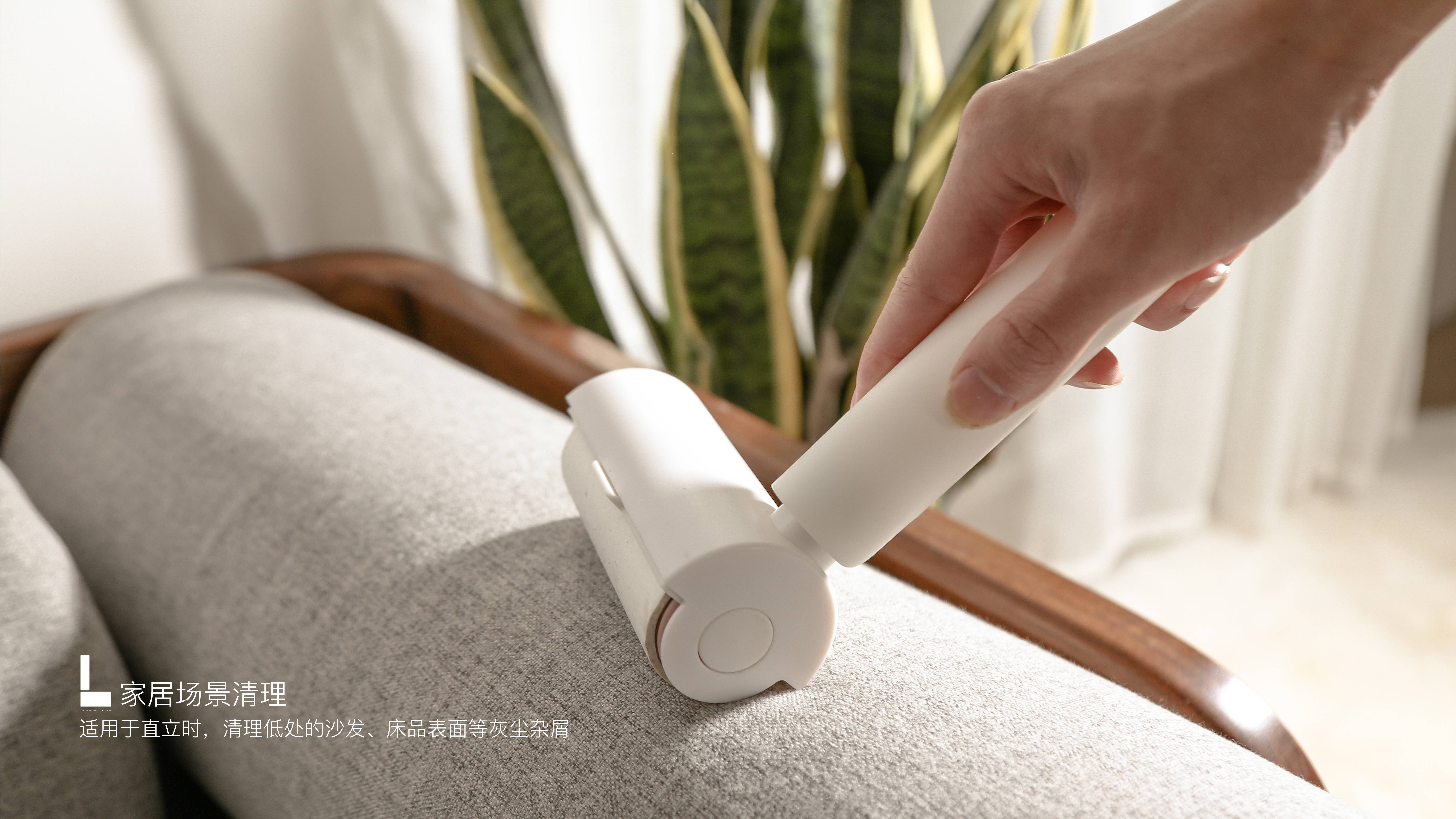 Hair sticking device，Dust removal brush，