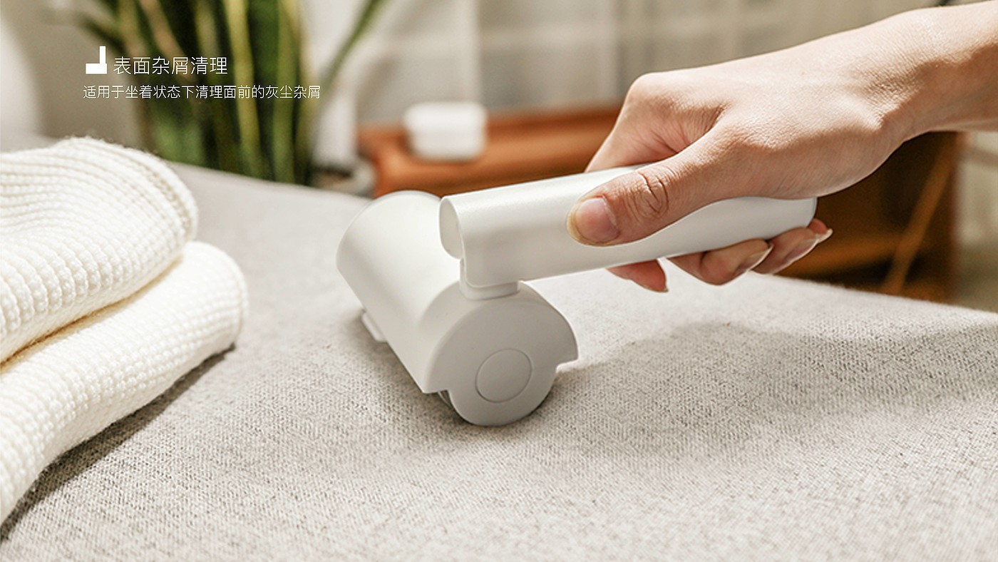 Hair sticking device，Dust removal brush，