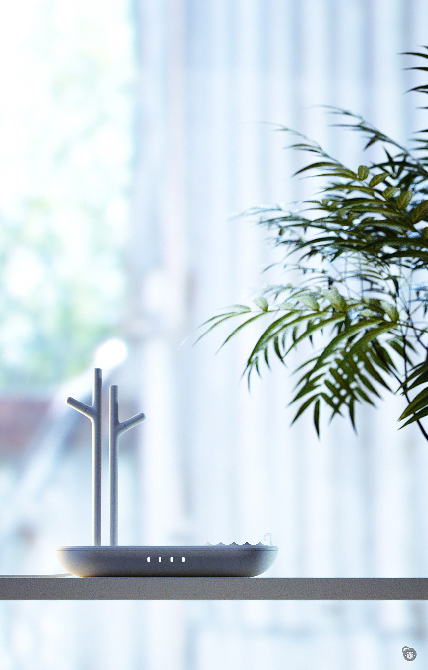 Original design issue 8，Zen deer router，Pet shower design，