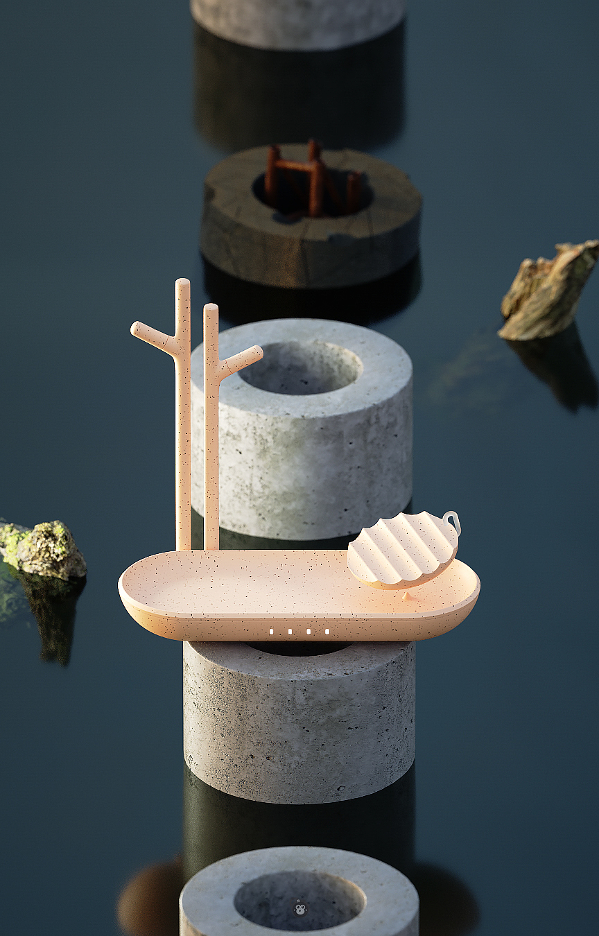 Original design issue 8，Zen deer router，Pet shower design，