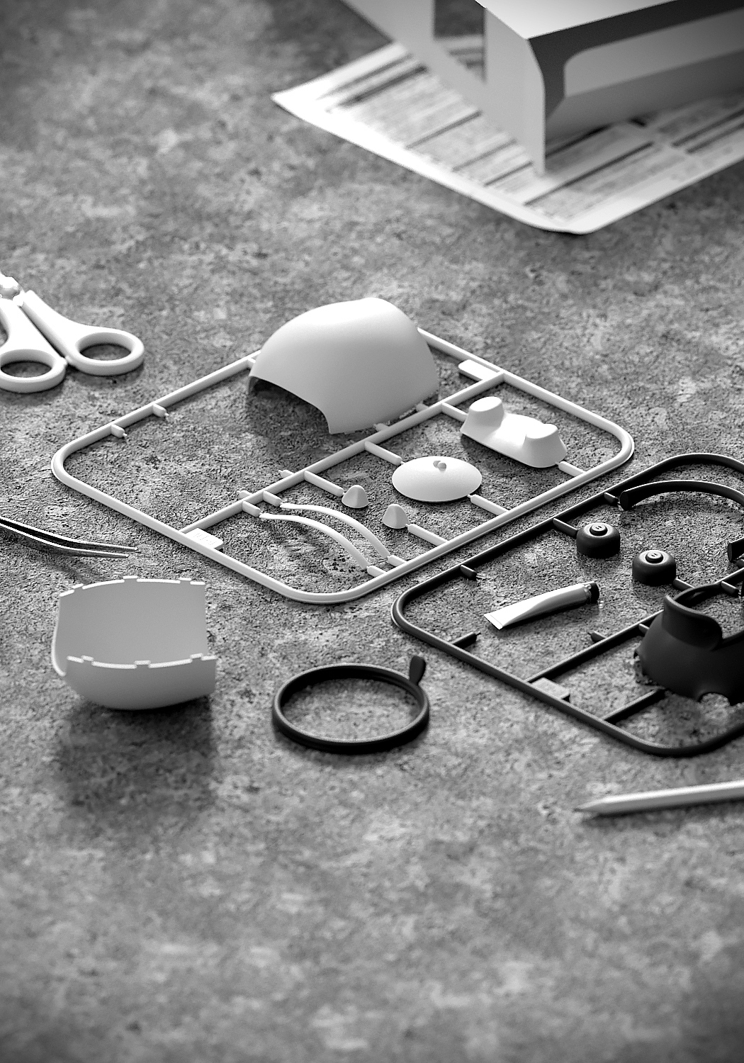 Original design issue 8，Zen deer router，Pet shower design，