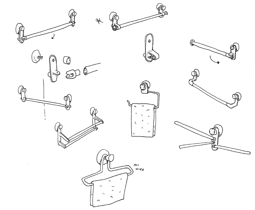 Eugenie de Loynes，Sure-Lock，Tension storage rod，Receive，space，