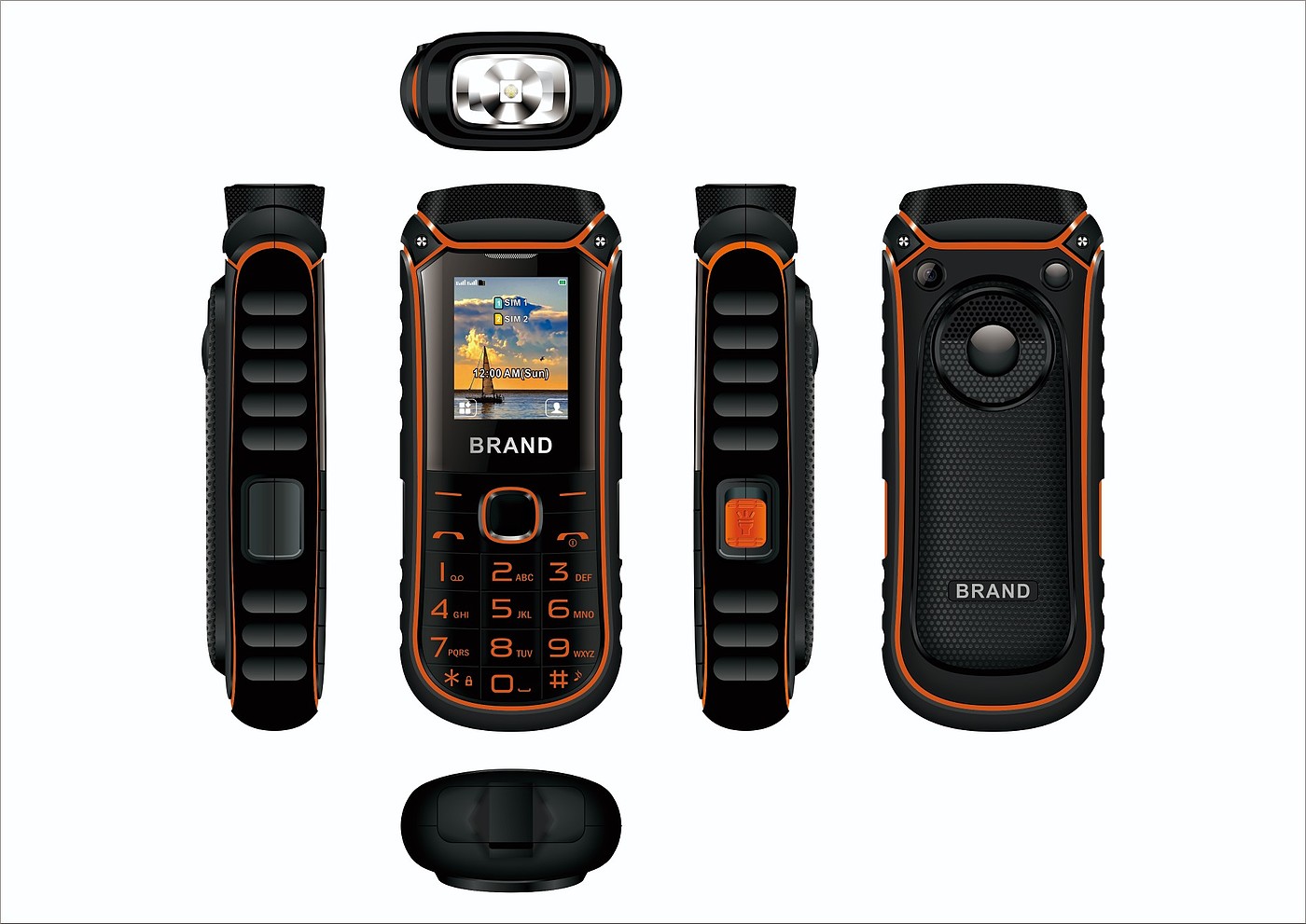 mobile phone，Three prevention mobile phone，Function mobile phone，