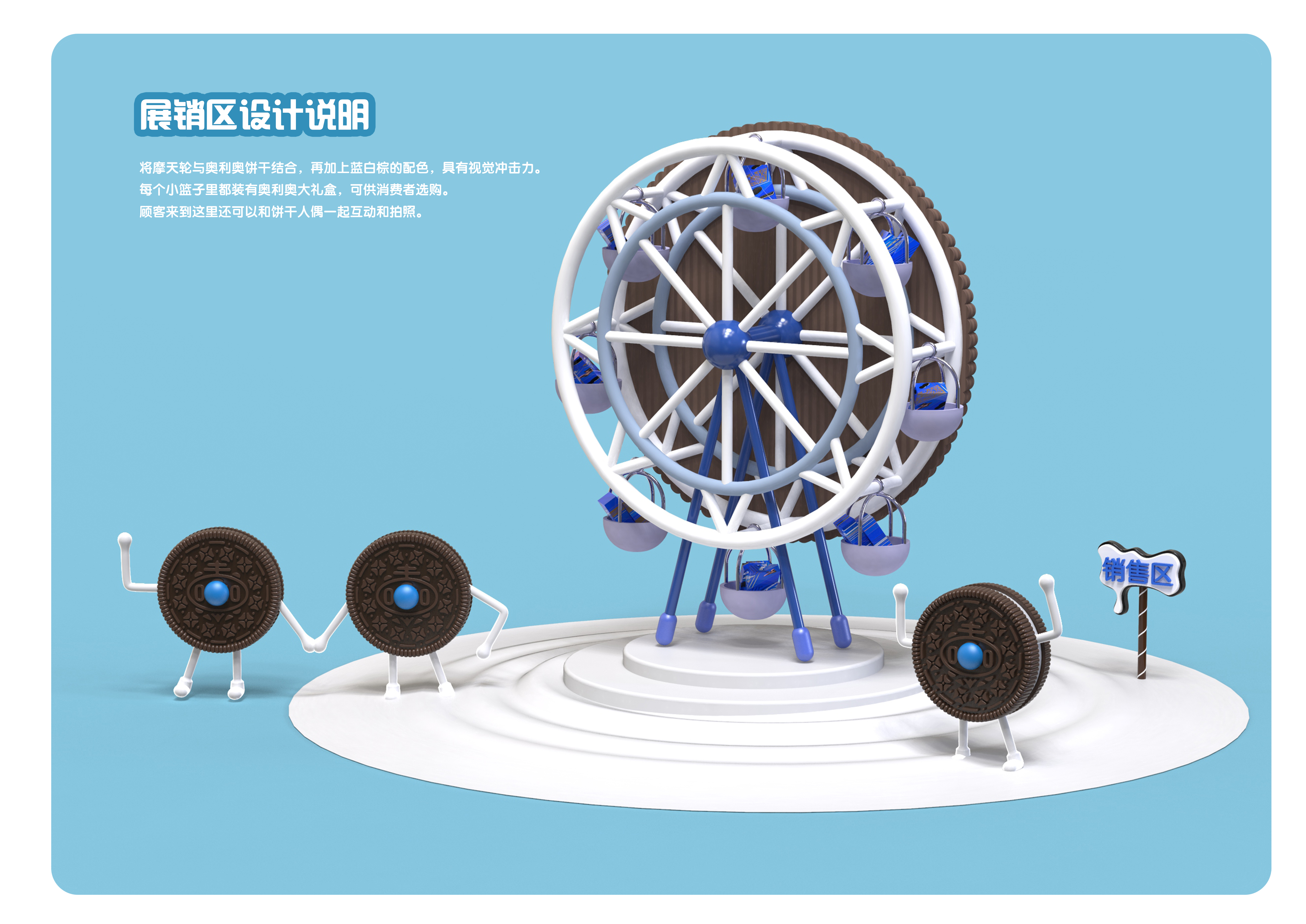 Oreo，Display design，