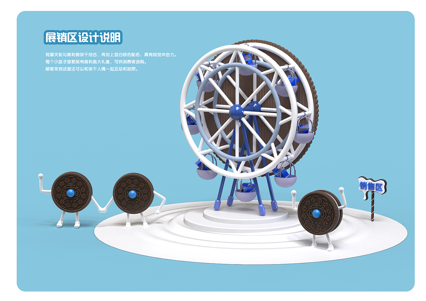 Oreo，Display design，