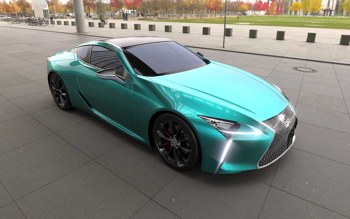 LEXUS，LC-500，Digital analog，Alias，