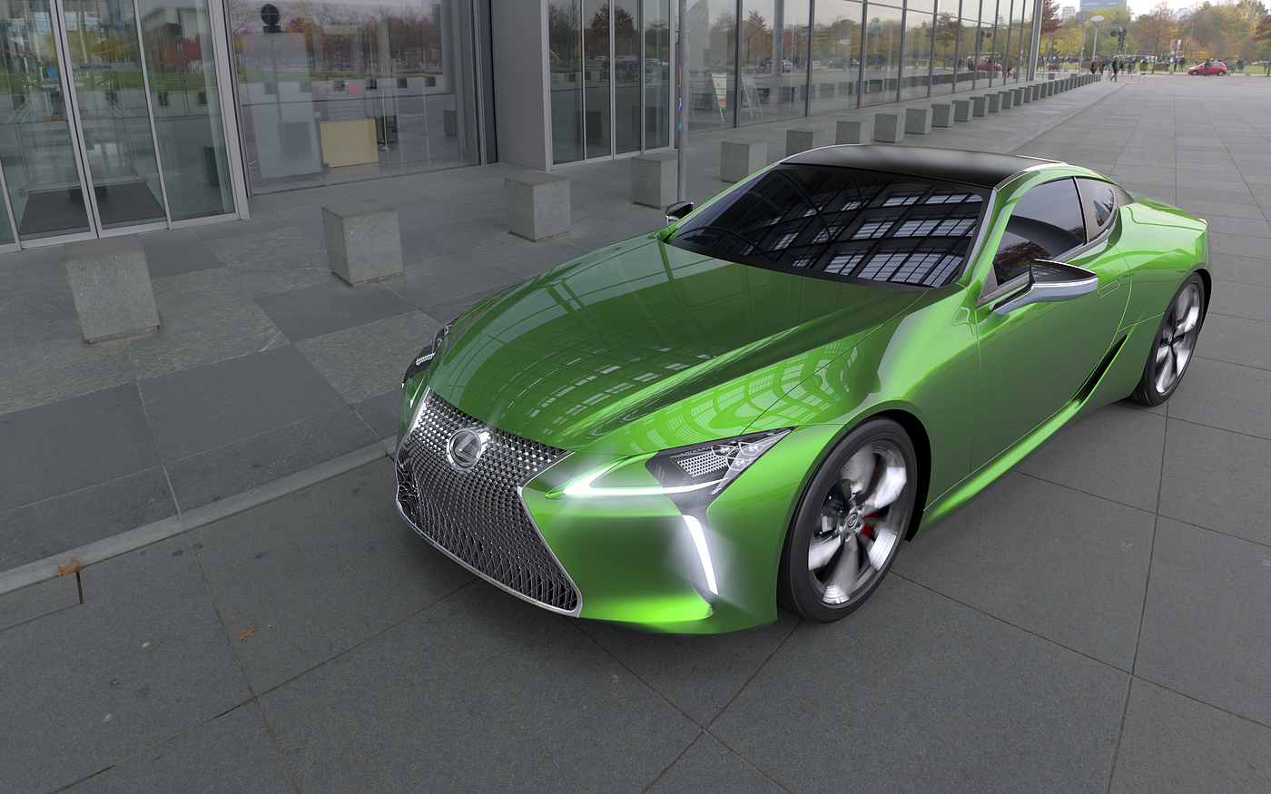 LEXUS，LC-500，Digital analog，Alias，