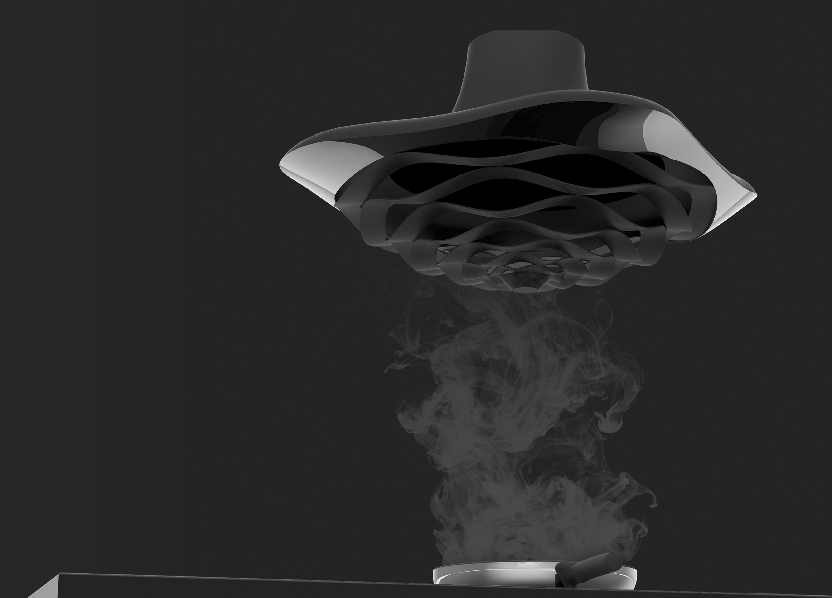 2018 red dot design concept award，reddot，Cloud Cooker Hood，Lampblack hood，