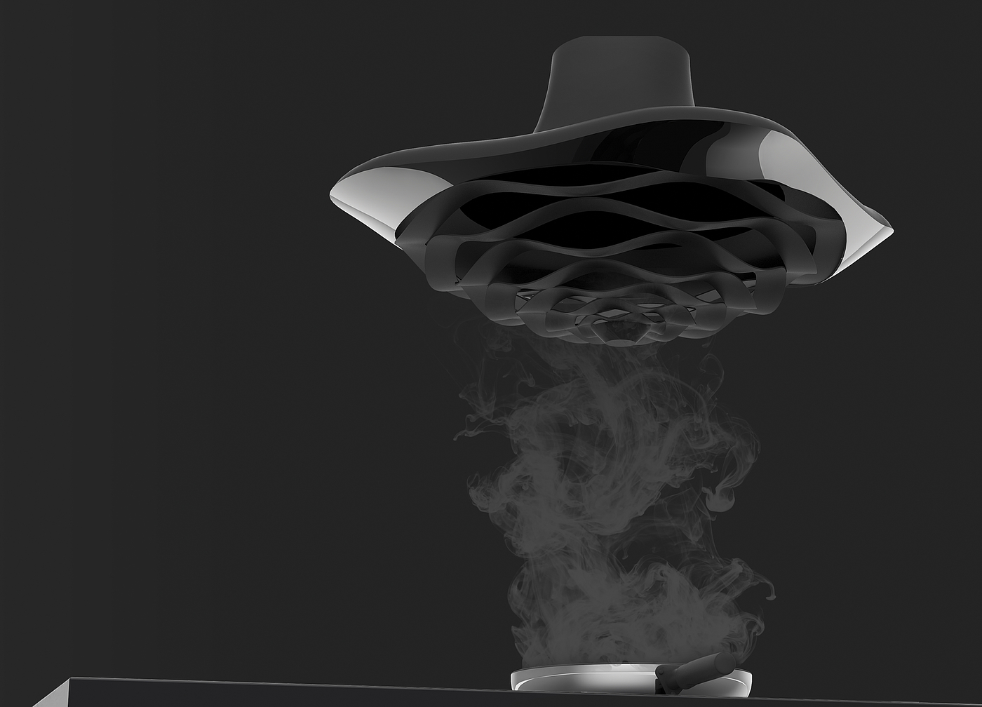 2018 red dot design concept award，reddot，Cloud Cooker Hood，Lampblack hood，