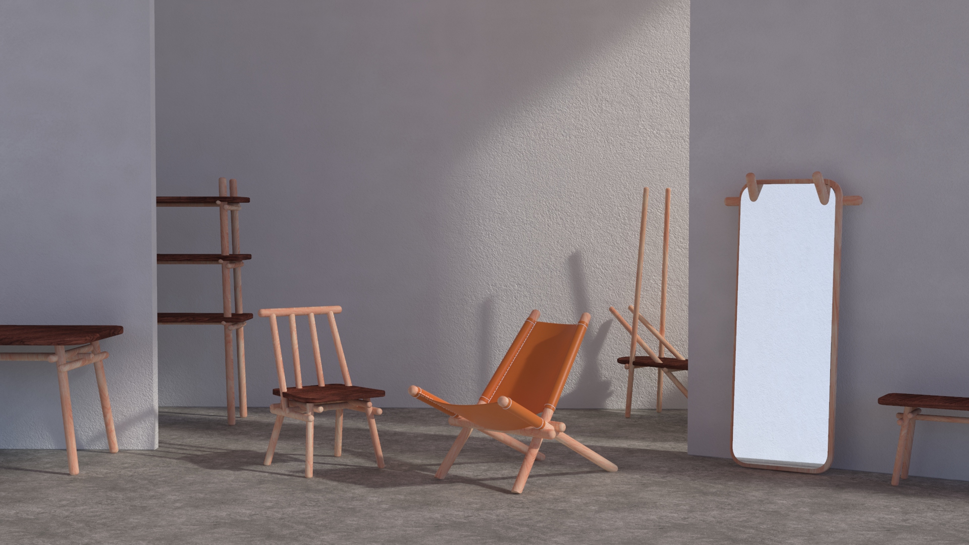 furniture design ，Wooden arch bridge，traditional culture，structure，