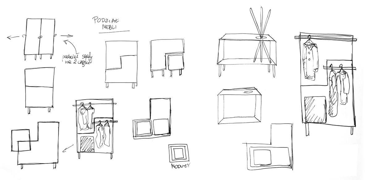 modular，furniture，Design，originality，fashion，