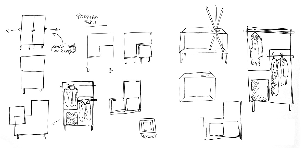 modular，furniture，Design，originality，fashion，